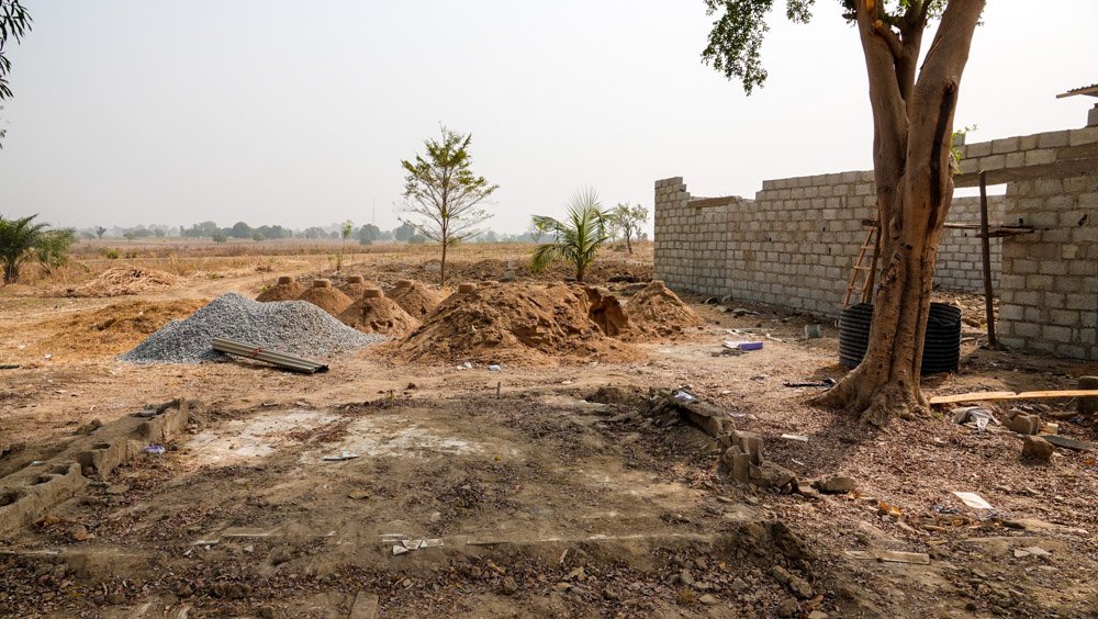 Storage building Kwali farm