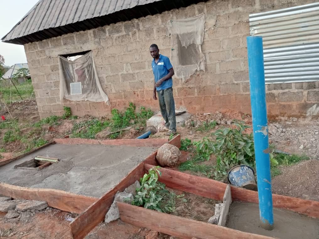 Moses working on djainfield